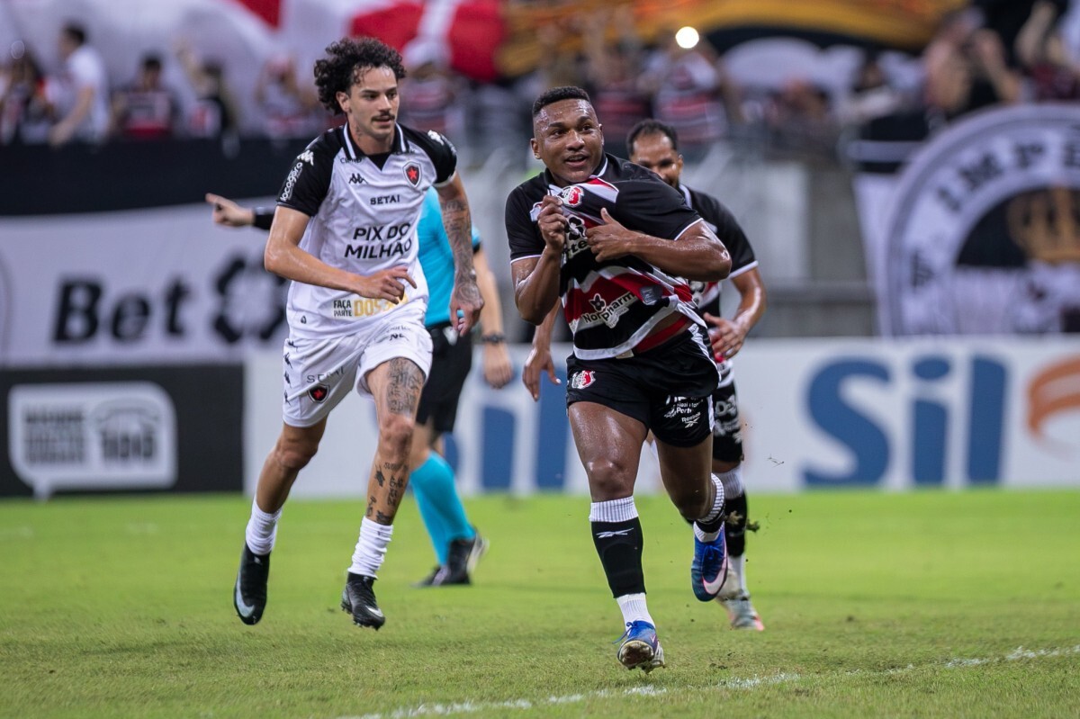 Buscando vaga na final da S&eacute;rie C, Santa Cruz tem bom retrospecto contra o Botafogo-PB - Rafael Vieira/FPF