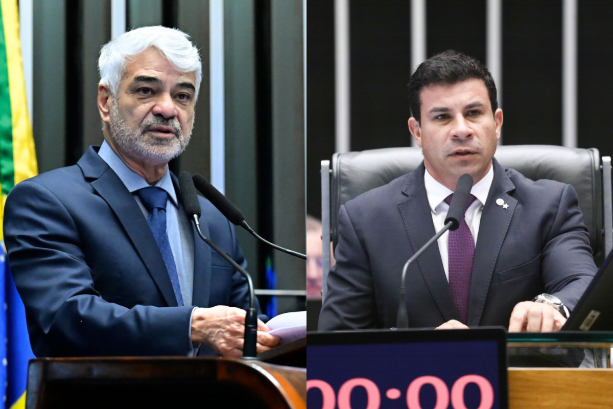 Humberto e Veras cobram Raquel e alertam para futuro de obras federais em Pernambuco sem Lula - Fotos: Waldemir Barreto/Ag&ecirc;ncia Senado e Vinicius Loures/C&acirc;mara dos Deputados