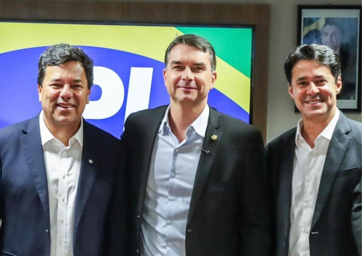 Mendon&ccedil;a Filho vai coordenar campanha de Fl&aacute;vio Bolsonaro em Pernambuco - Foto: PL/Divulga&ccedil;&atilde;o