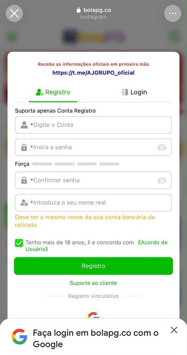 Plataformas estrangeiras e clandestinas continuam aparecendo na internet e sendo divulgadas por influenciadores (Reprodução/Redes Sociais)