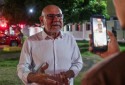 Reitor da UFPE, Alfredo Macedo Gomes, sobre o inc&ecirc;ndio atingiu o pr&eacute;dio da antiga Diretoria de Inova&ccedil;&atilde;o e Empreendedorismo (Dine) na noite da quarta-feira (7). - Weslly Gomes/DP Foto