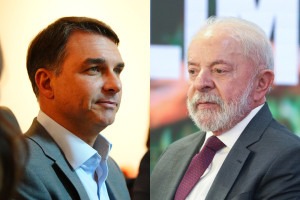 O senador Fl&aacute;vio Bolsonaro (PL) e o presidente Lula (PT) disputam o segundo turno no dia 25 de outubro