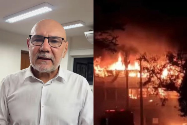 Alfredo Gomes confirmou realiza&ccedil;&atilde;o da Expo UFPE ap&oacute;s inc&ecirc;ndio em pr&eacute;dio da universidade