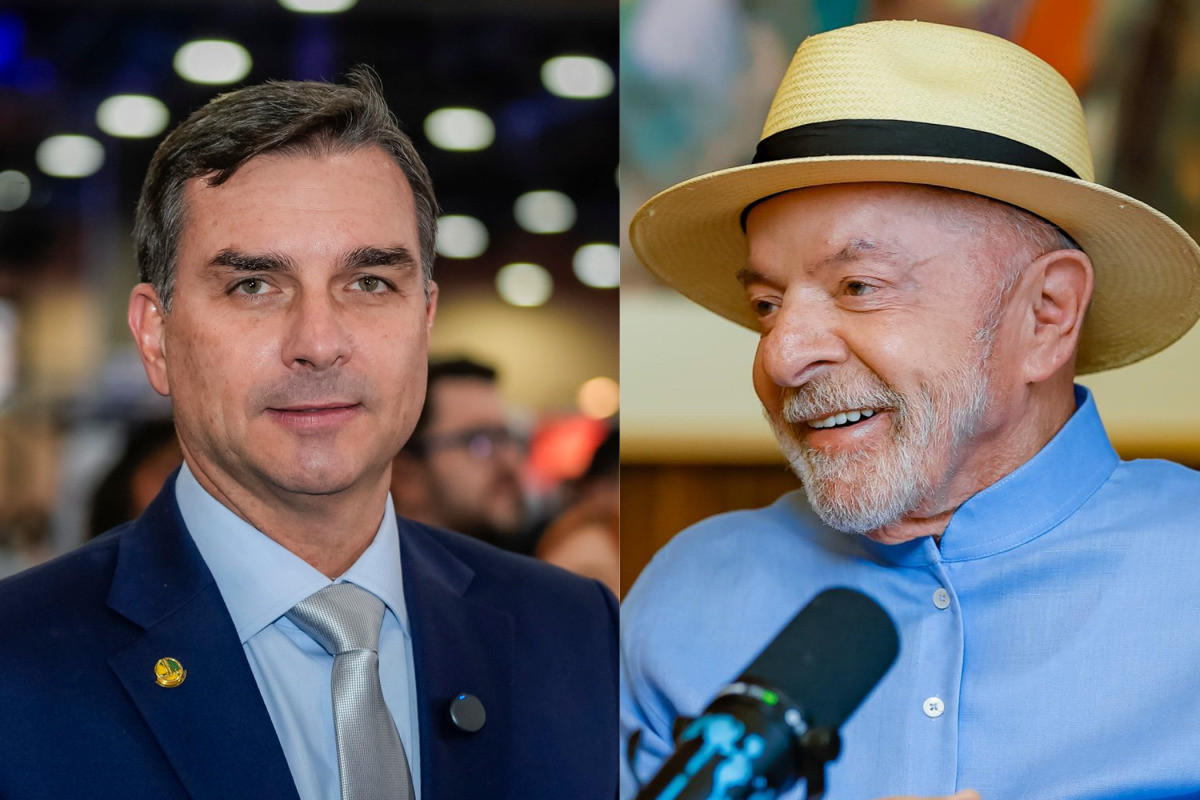 AtlasIntel: Fl&aacute;vio Bolsonaro tem 52,8% dos votos v&aacute;lidos e Lula 47,2% no segundo turno - Ag&ecirc;ncia Senado e Ricardo Stuckert/PR