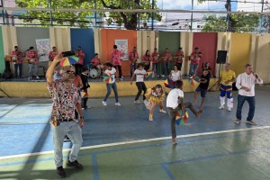 Projeto esteve na Escola Municipal de Tempo Integral (EMTI) Reitor Jo&atilde;o Alfredo, no bairro da Ilha do Leite