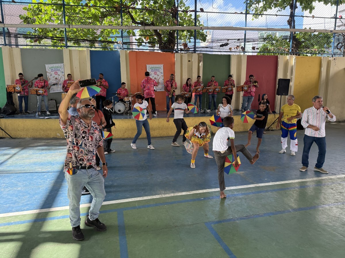 Frevo chega a seis escolas municipais do Recife com apresenta&ccedil;&atilde;o gratuita - Foto: Divulga&ccedil;&atilde;o
