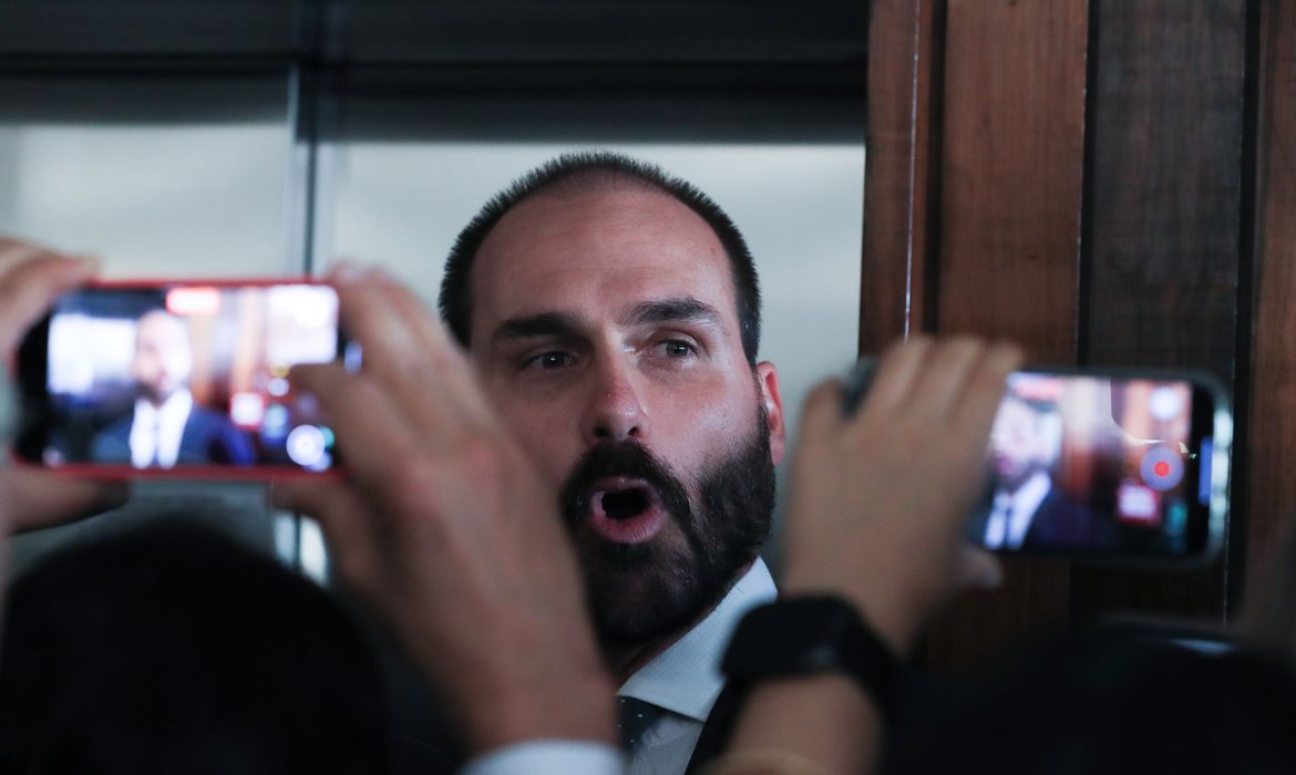 Ex-deputado federal Eduardo Bolsonaro/LULA MARQUES/ AGÊNCIA BRASIL