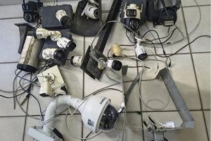 PM apreende 17 c&acirc;meras de monitoramento clandestinas em Jaboat&atilde;o dos Guararapes