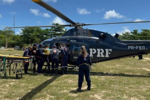 Transporte ao Recife durou 12 minutos, segundo a Pol&iacute;cia Rodovi&aacute;ria Federal (PRF)