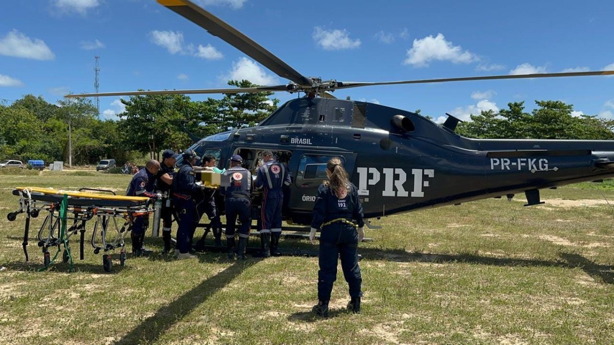 Transporte ao Recife durou 12 minutos, segundo a Polícia Rodoviária Federal (PRF)/Foto: Divulgação/PRF