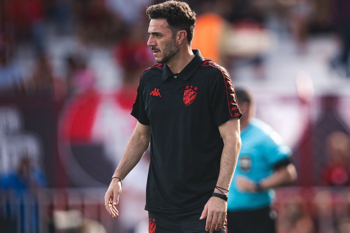 Mariano Soso, técnico do Sport /Deividson Isídio e Heber Gomes / Sport Recife