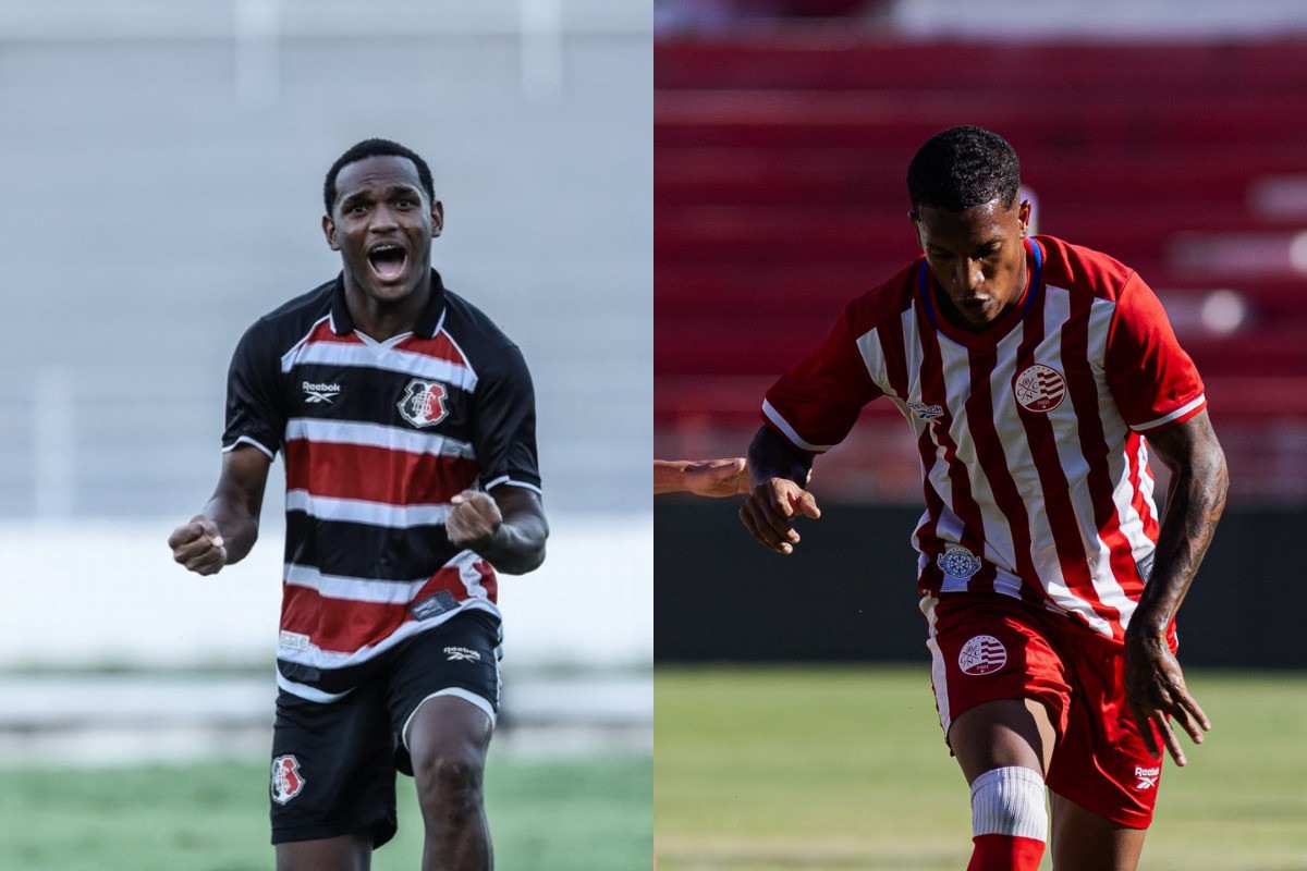 Santa Cruz e Náutico estão nas oitavas da Copa do Brasil Sub-20/Reprodução/SCFC e Reprodução/CNC