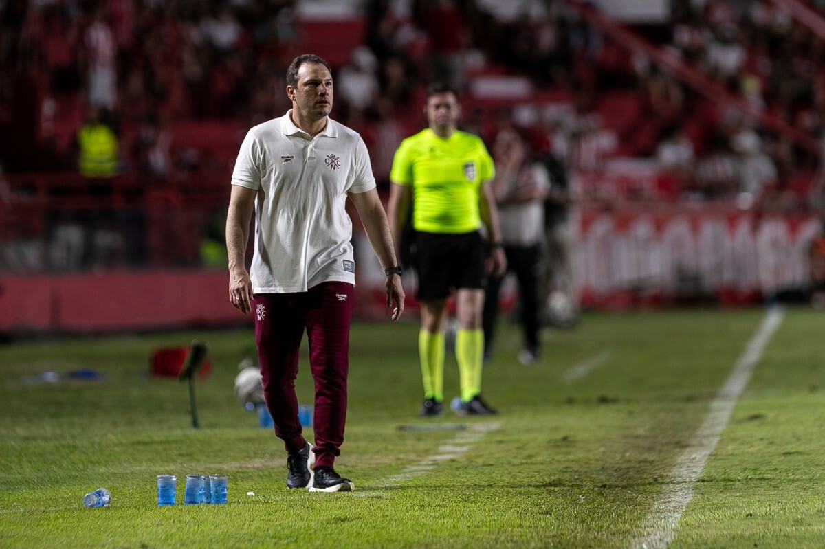 Bruno Pivetti, técnico do Náutico/Rafael Vieira/CNC