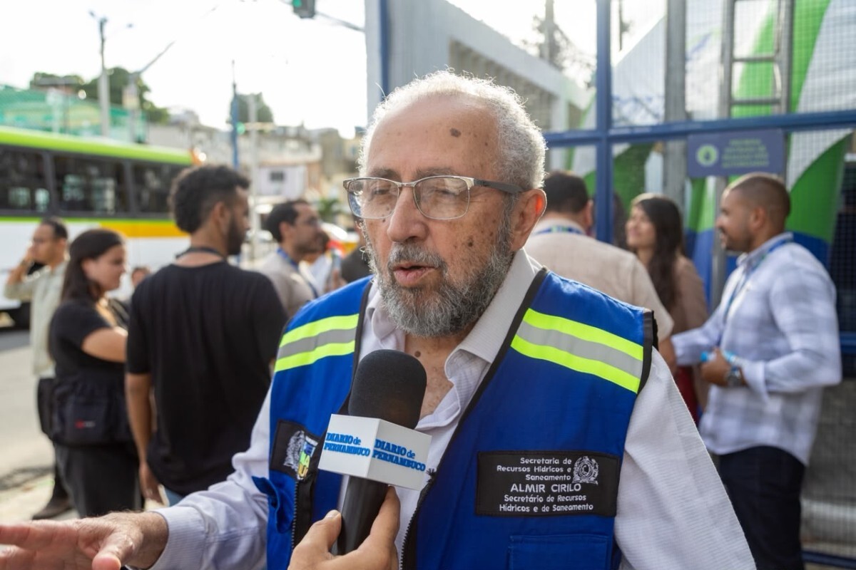 Almir Cirilo, secretário de Recursos Hídricos e Saneamento de Pernambuco (Foto: Karol Rodrigues/DP Foto)