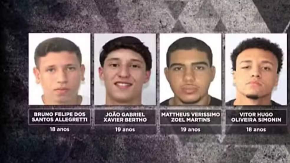 Quatro homens forma condenados pelo estupro coletivo de adolescente de 17 anos em um apartamento em Copacabana, Zona Sul do Rio/Reprodução/Fantástico