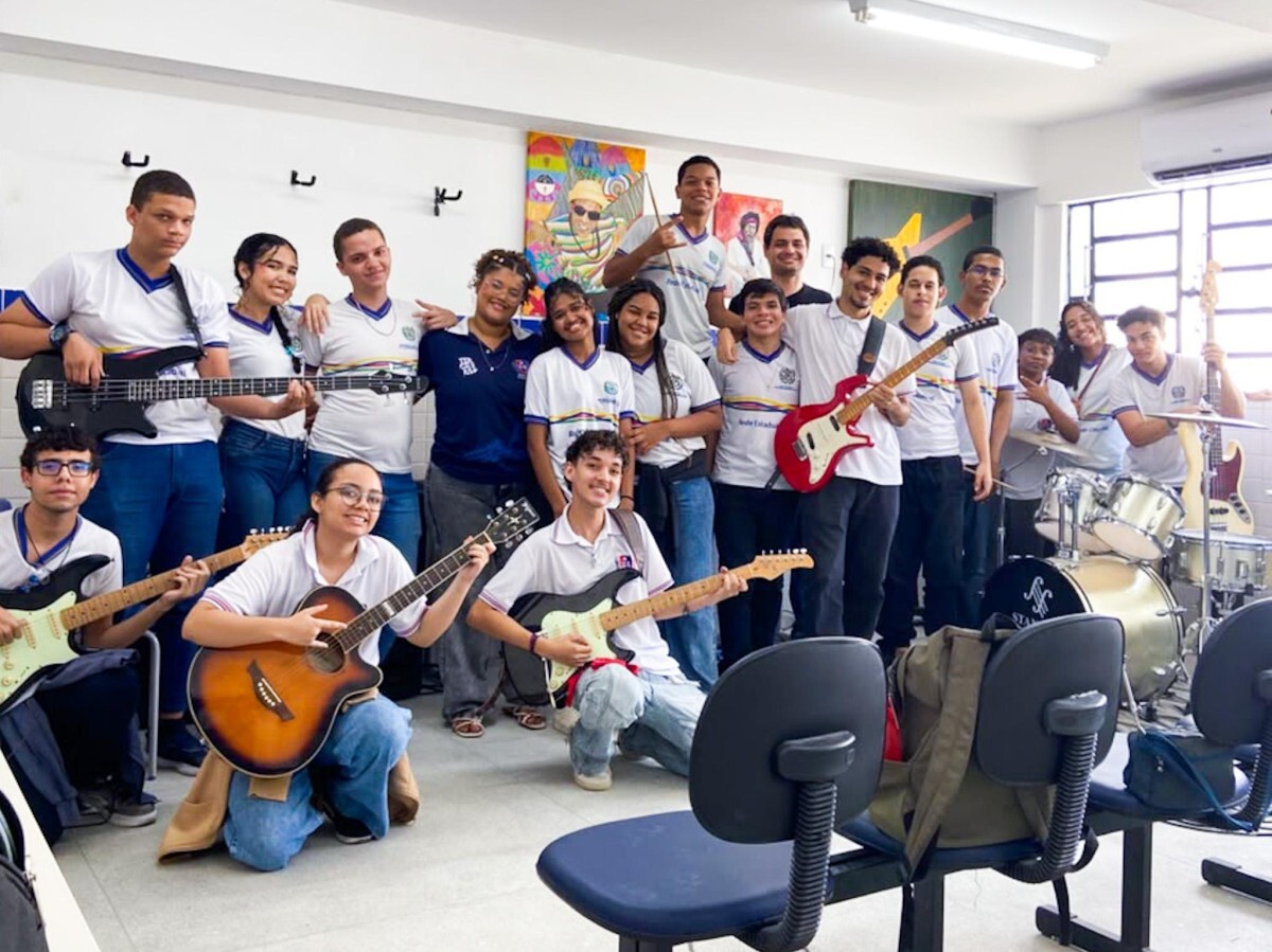 Dia do Professor: m&uacute;sica e literatura abrem caminhos e servem de motiva&ccedil;&atilde;o para estudantes - Foto: Acervo pessoal