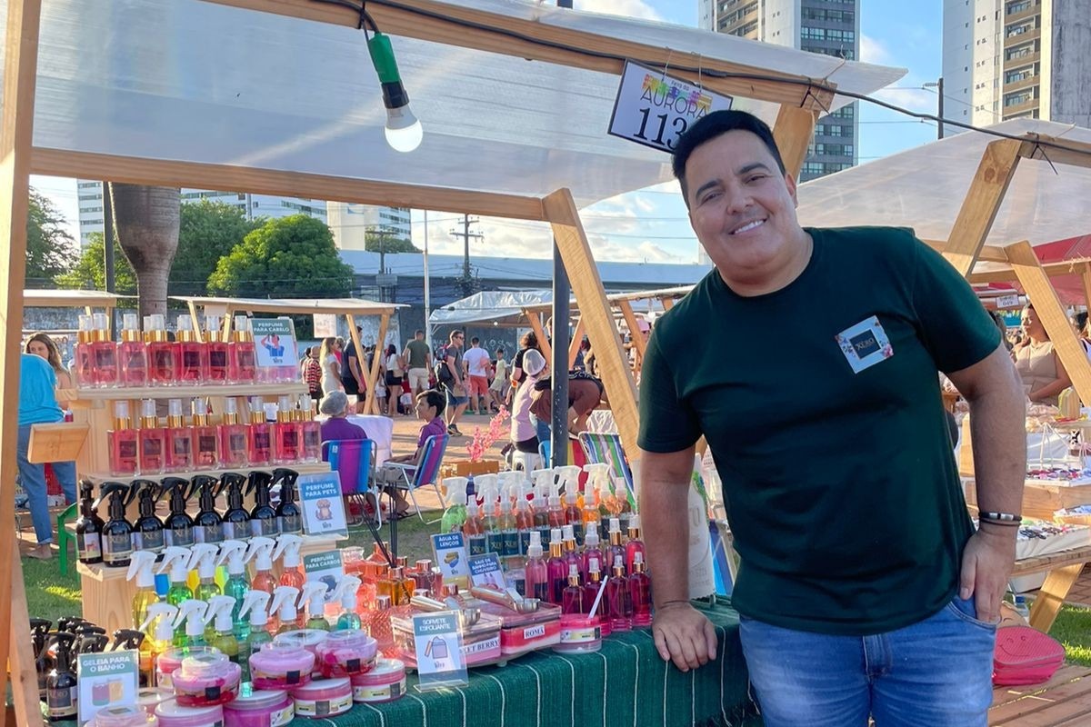 Fernando Lima, empreendedor da Um Xêro Aromas/Acervo Pessoal