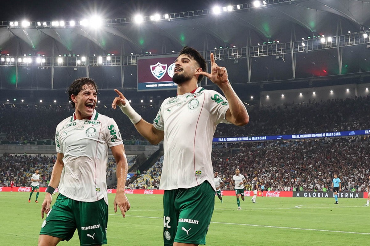 Flaco López, atacante do Palmeiras/CESAR GRECO/SE PALMEIRAS