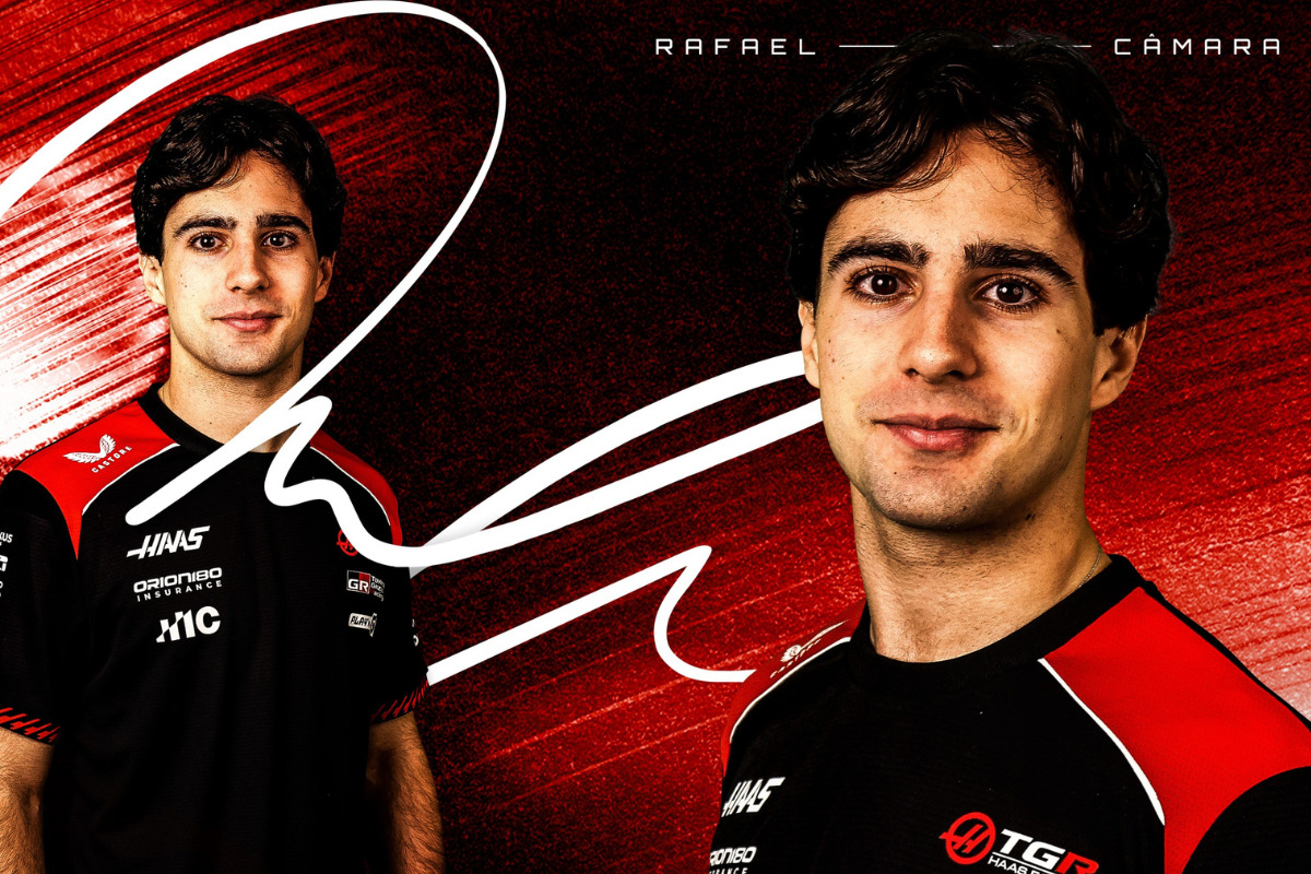 F1: Pernambucano Rafael C&acirc;mara &eacute; anunciado na Haas para a temporada 2027 - Reprodu&ccedil;&atilde;o/Haas