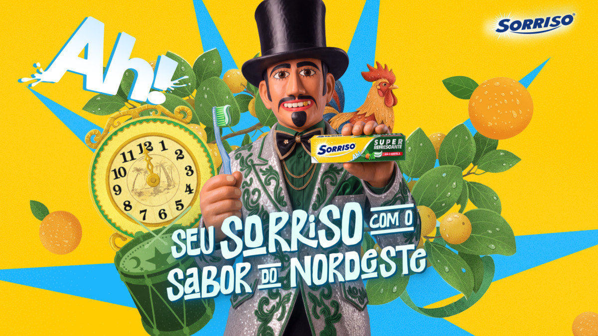 O novo creme dental Sorriso Juá e Hortelã já está disponível nos principais pontos de venda de Pernambuco/Divulgação/Sorriso