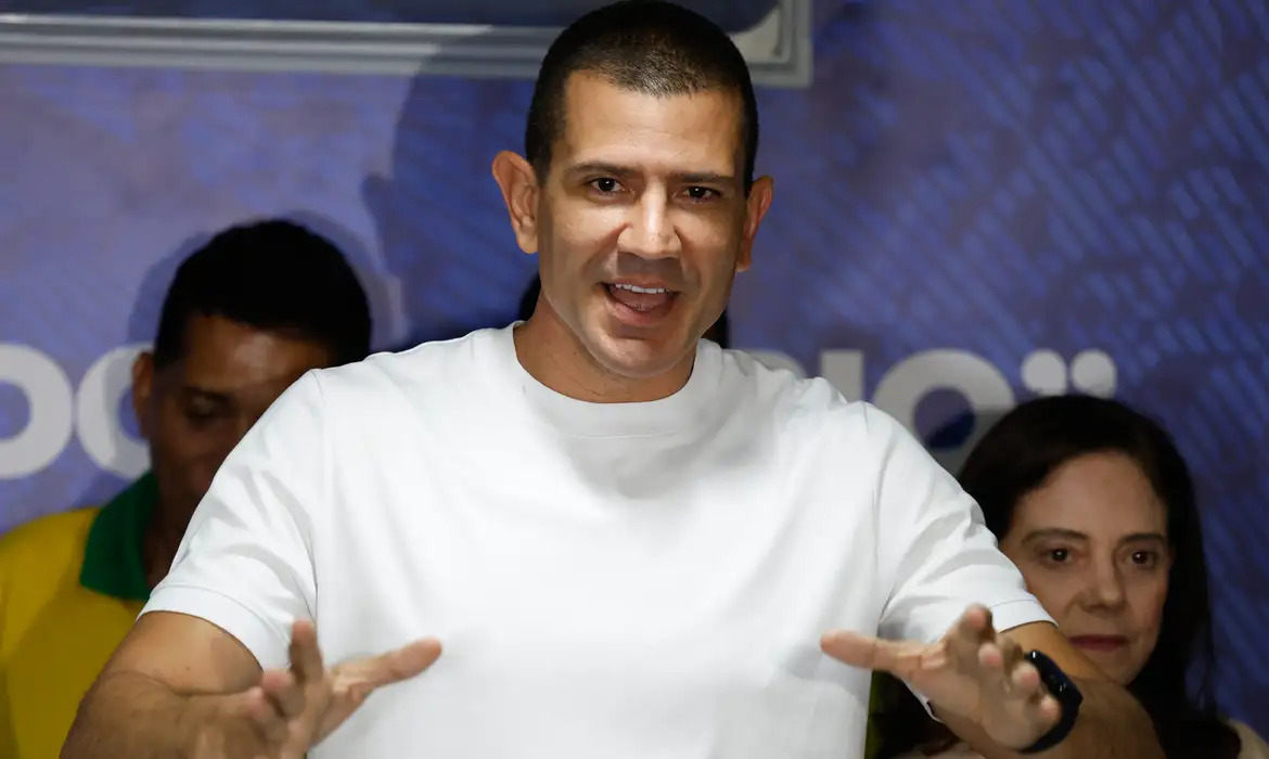 Governado eleito, Douglas Ruas (PL-RJ) será diplomado no dia 18 de dezembro, no Theatro Municipal do Rio de Janeiro/FERNANDO FRAZÃO/AGÊNCIA BRASIL
