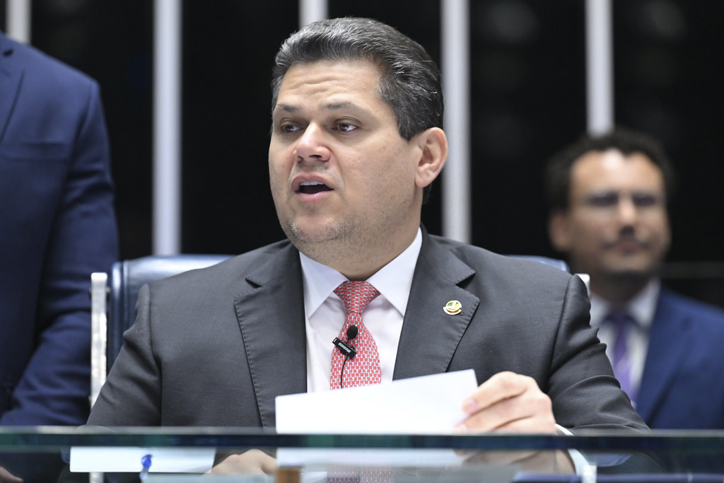 Presidente do Senado, Davi Alcolumbre/ Edilson Rodrigues/Agência Senado