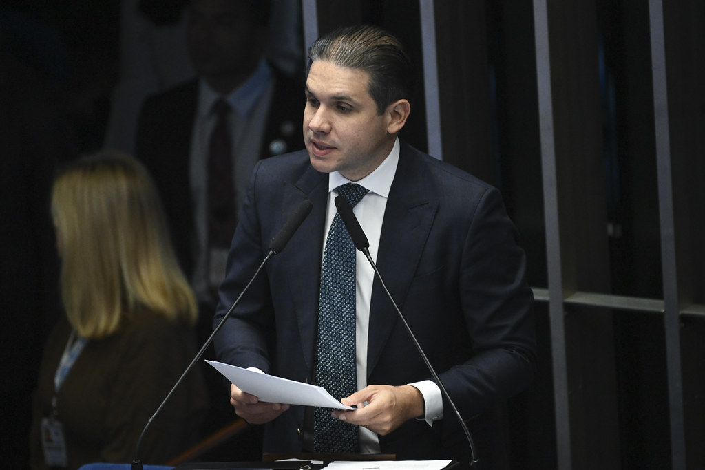 Presidente da Câmara dos Deputados, Hugo Motta/Saulo Cruz/Agência Senado