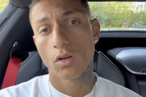 O jogador brasileiro Richarlison &eacute; atacante do time ingl&ecirc;s Tottenham