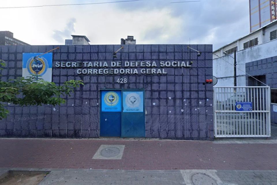 Prédio da Corregedoria da SDS-PE, no Recife/Foto: Reprodução/Google Street View