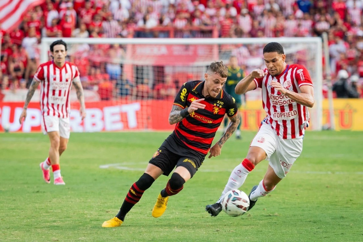 Náutico x Sport em jogo da Série B 2026/Sandy James/DP Foto