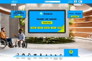 Feira conta com 15 estandes virtuais e mais de 10 palestras
