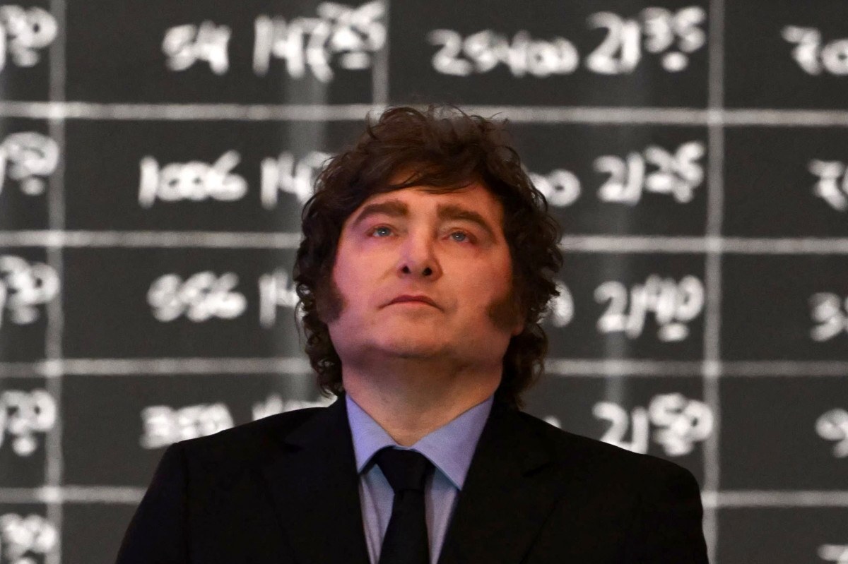 O presidente da Argentina, Javier Milei/Luis ROBAYO / AFP