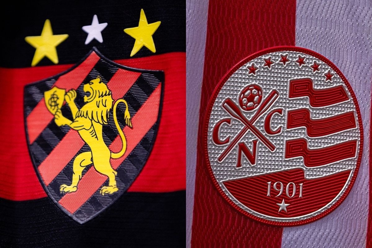 Escudo de Sport e N&aacute;utico/Paulo Paiva/SCR e Rafael Vieira/CNC