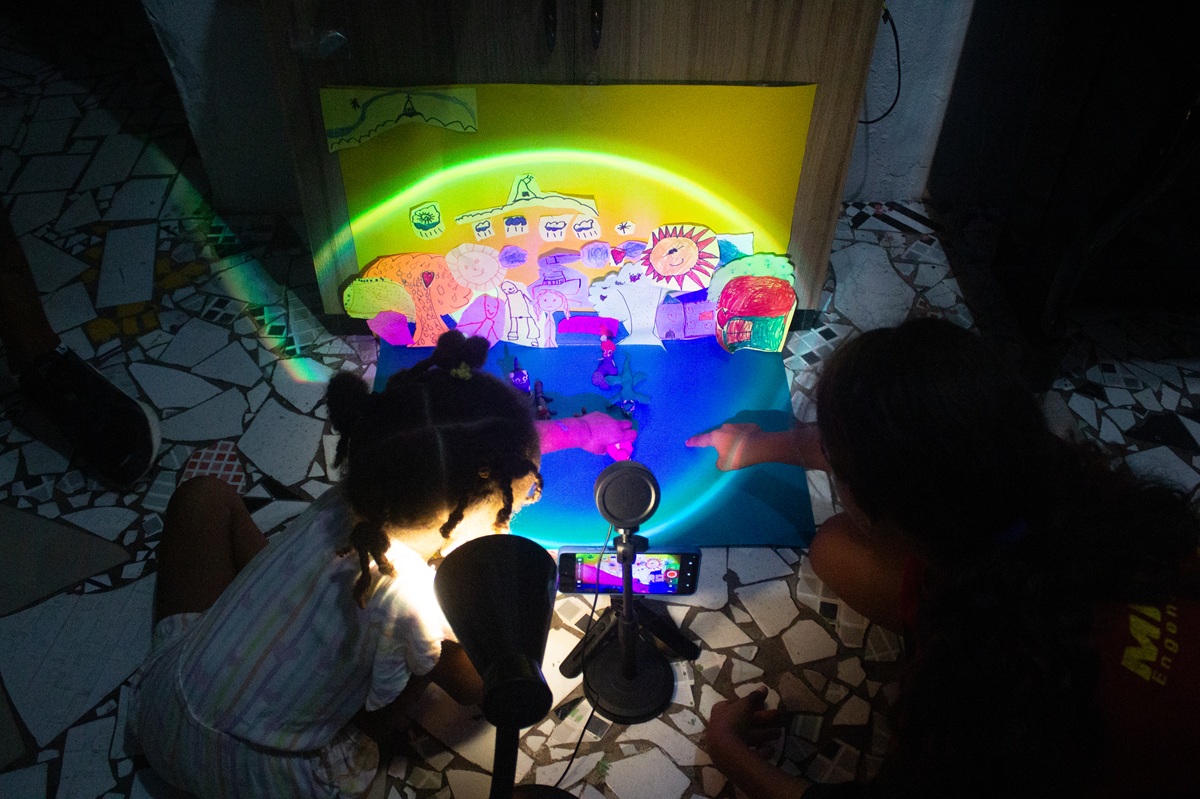 Mostra Cine Rua Infantil promove oficinas audiovisuais gratuitas para crian&ccedil;as no Recife - Foto: Thays Medusa