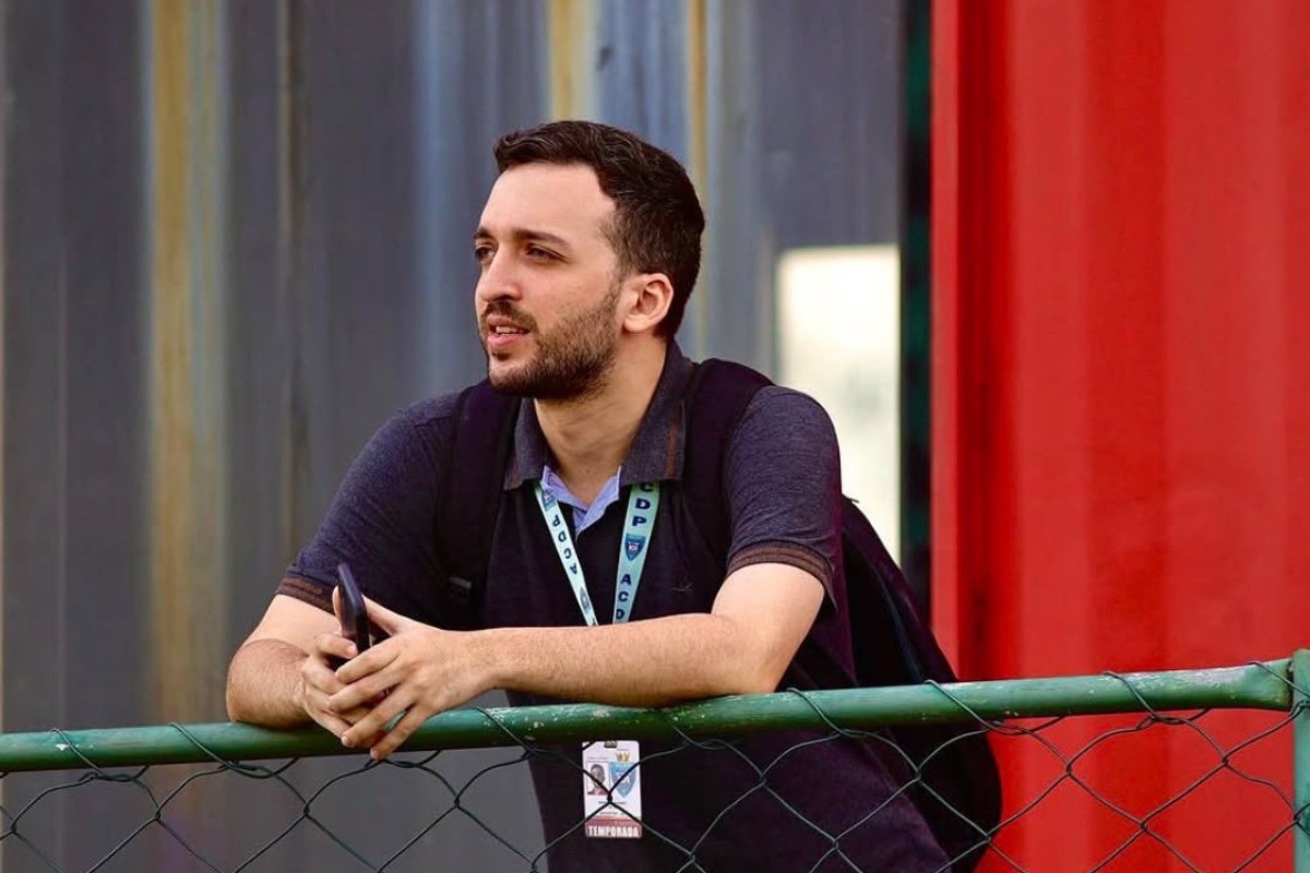 Jornalista Pedro Maranhão, convidado do Podcast Futebol Diario/Arquivo pessoal