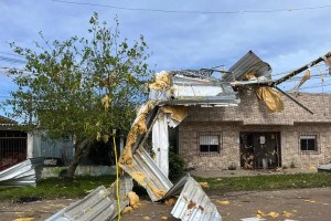 Temporais em Santa Catarina e Rio Grande do Sul afetam 4,8 mil casas no m&ecirc;s de setembro