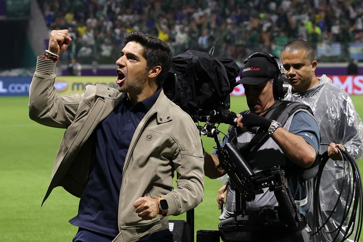 "N&atilde;o sou maior que ningu&eacute;m", diz Abel Ferreira ap&oacute;s chegar &agrave; sua 4.&ordf; final de Libertadores   - Cesar Greco/Palmeiras