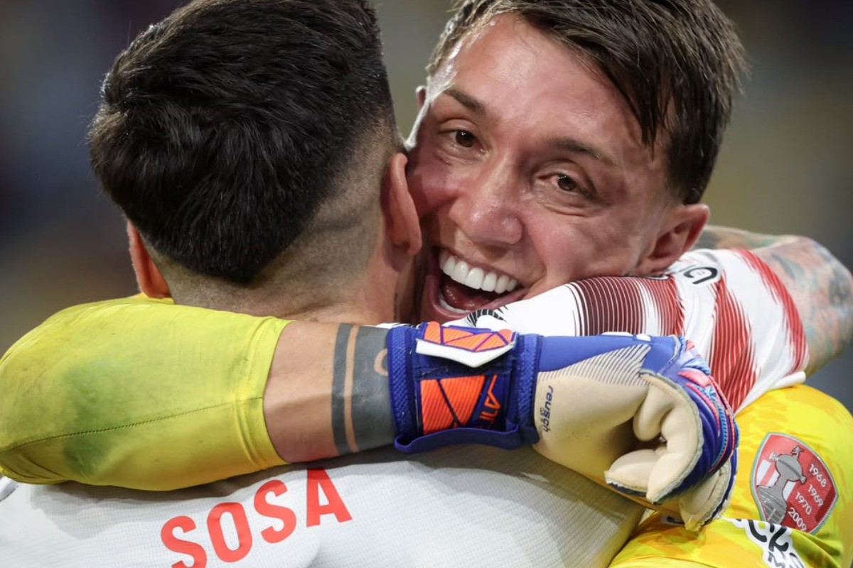 Muslera, goleiro do Estudiantes/Reprodução/Estudiantes 