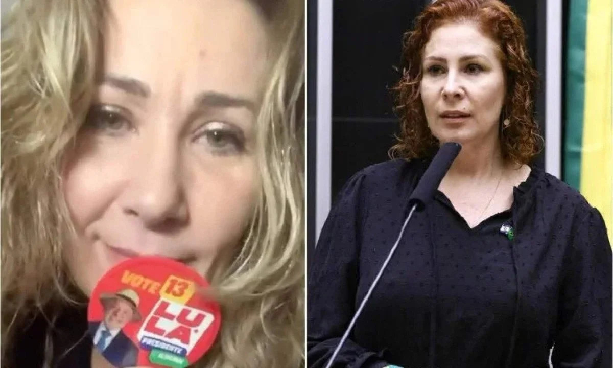 Paula Zambelli Salgado Brasil disse que esperou o fim do primeiro turno para se manifestar e evitar possíveis consequências para familiares com opiniões diferentes das dela/Reprodução/Redes Sociais e Vinicius Loures/Câmara dos Deputados
