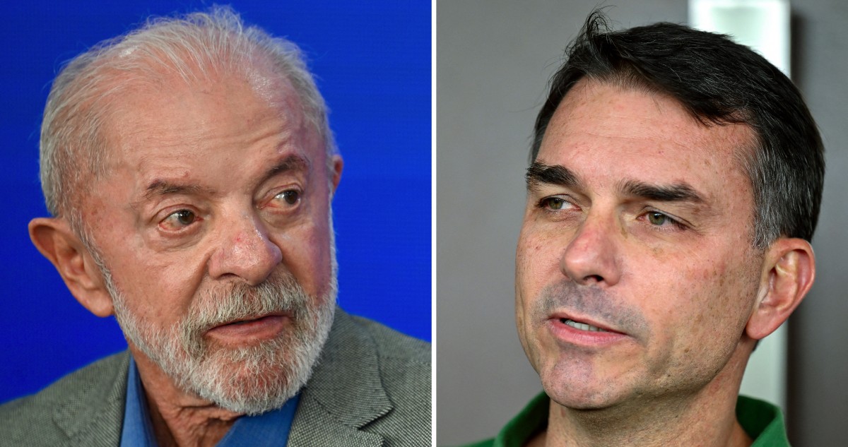 Processo foi instaurado no Tribunal Superior Eleitoral a partir de uma representação da campanha do petista que desafiou Flávio a abrir seus dados pessoais protegidos pelo sigilo/Foto: Evaristo Sá/AFP