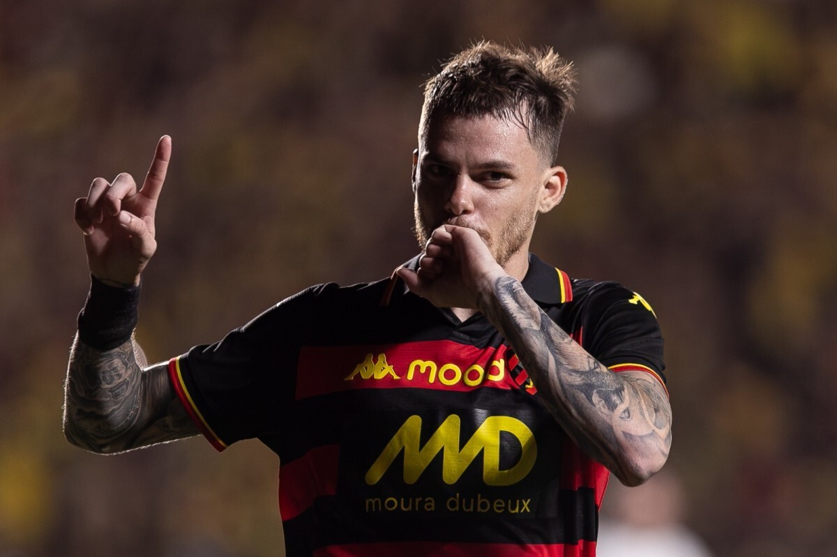 Decisivo, Barletta comenta foco do Sport pelo G-6: "Tem que dar na ra&ccedil;a, na vontade" - Rafael Vieira/DP Foto
