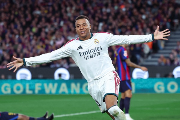Mbapp&eacute;, atacante do Real Madrid