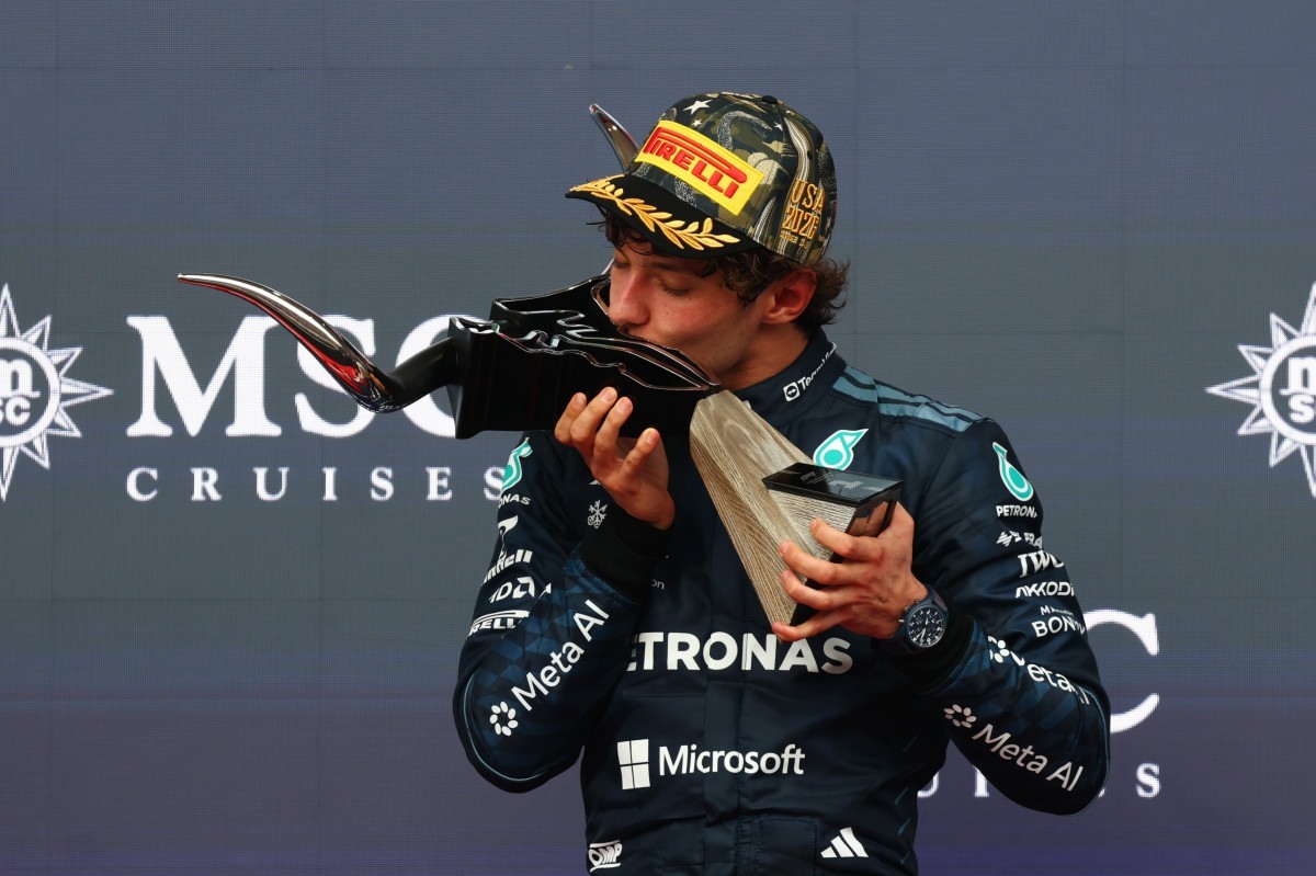 Kimi Antonelli, piloto italiano /Reprodução/F1
