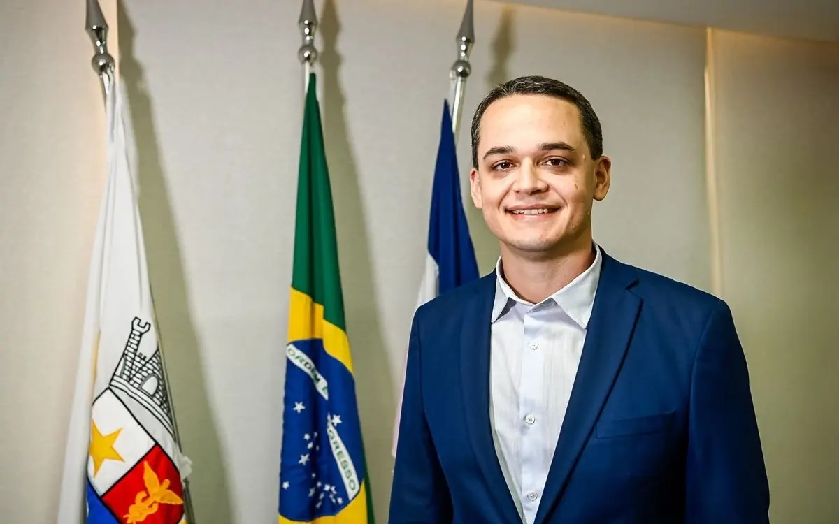 Governador eleito do Espírito Santo, Lorenzo Pazolini/PMV/Divulgação