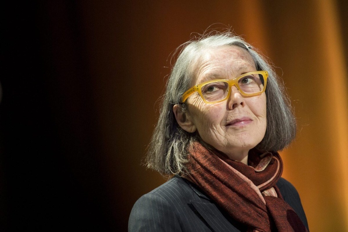 Anne Carson, canadense ganhadora do Nobel de Literatura de 2026./Foto: PONTUS LUNDAHL/TT NEWS AGENCY/AFP