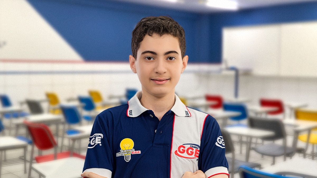 Estudante de Petrolina &eacute; o &uacute;nico pernambucano que participar&aacute; da Olimp&iacute;ada Internacional J&uacute;nior de Ci&ecirc;ncias - Divulga&ccedil;&atilde;o/Col&eacute;gio GGE