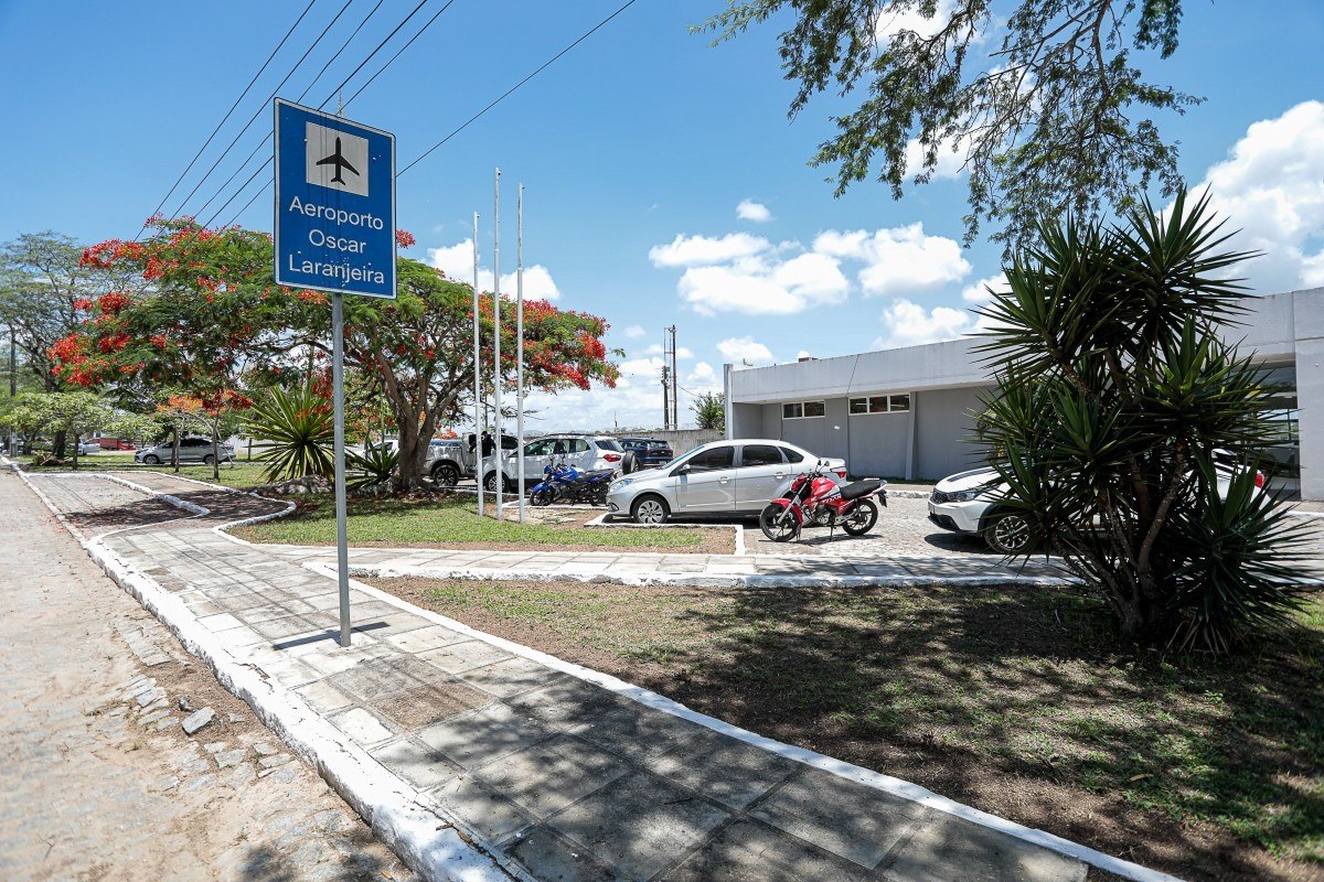 Aeroporto Oscar Laranjeira, em Caruaru/Jorge Farias