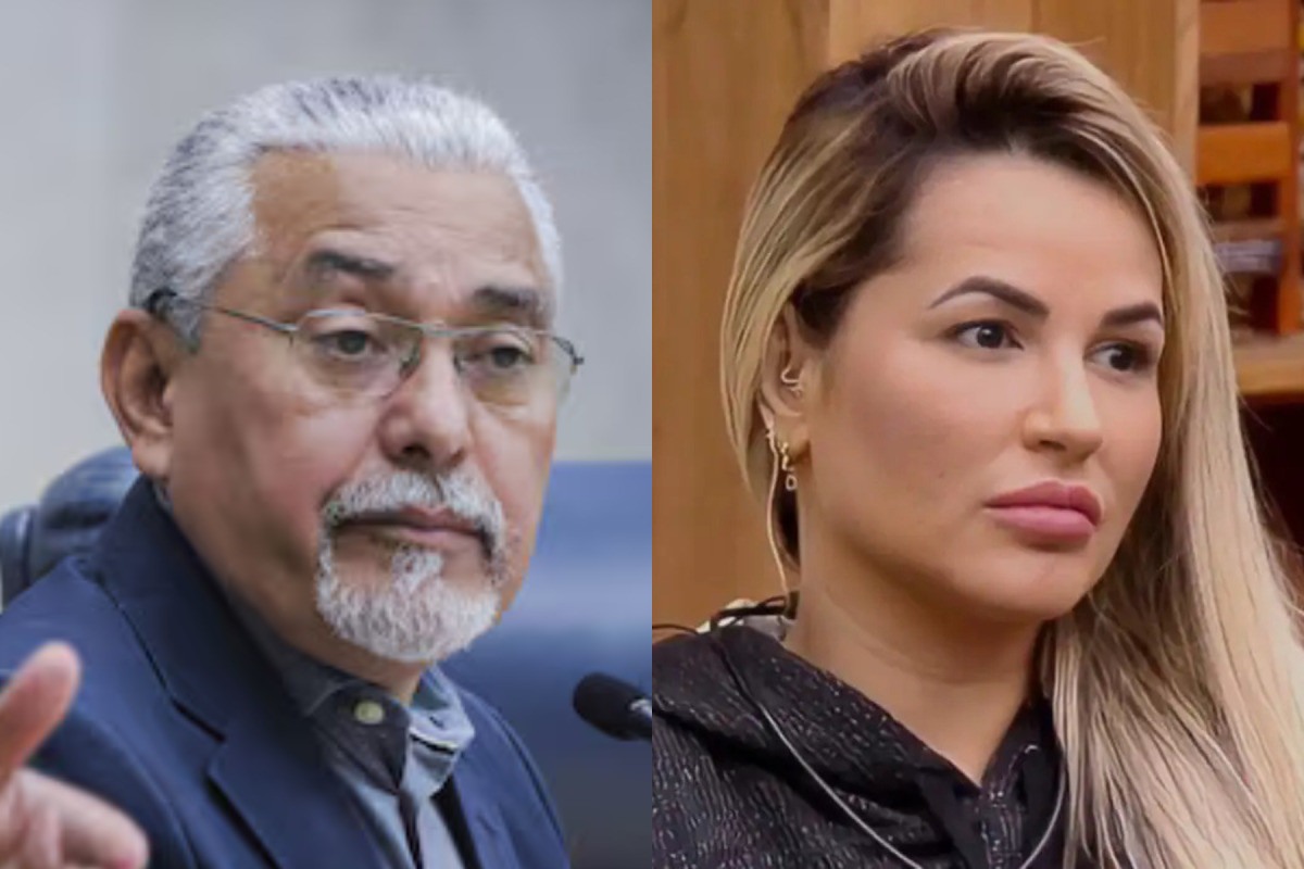 O vereador Senival Moura (PT-SP) foi preso nesta quarta-feira (28); Deolane Bezerra foi presa pela segunda vez em maio /André Bueno/Rede Câmara SP e Reprodução/Instagram