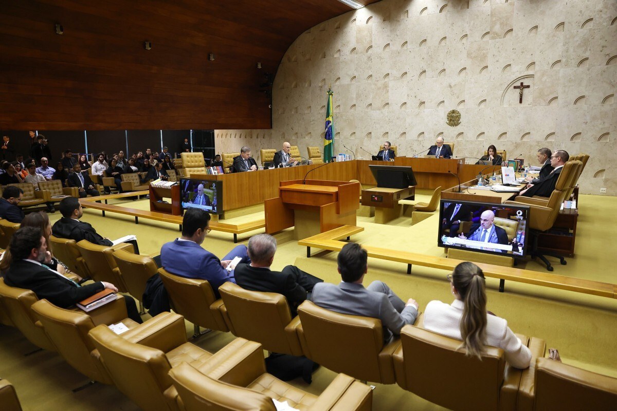 Sessão no Supremo Tribunal Federal (STF) nesta quinta-feira (29)/Alejandro Zambrana/STF