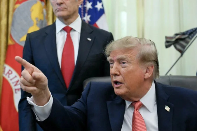 Governo Trump exigiu que Fl&aacute;vio recuasse em declara&ccedil;&atilde;o golpista sobre vit&oacute;ria eleitoral - Jim Watson/AFP